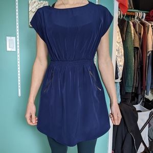 Blue dress